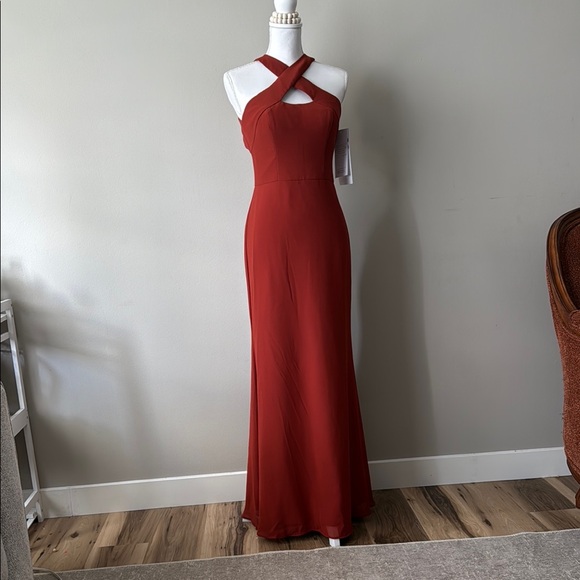 Hayley Paige Occasions Dresses & Skirts - NWT| Hayley Paige Dress y ocasions color Siena/siena style no: 52014
